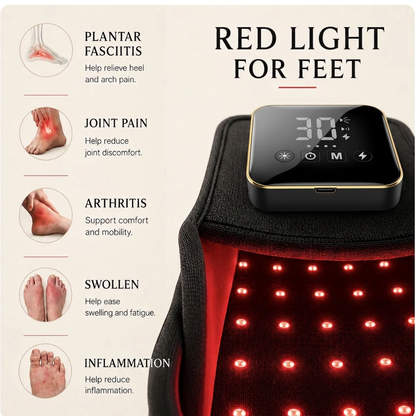 Stride Revived™ Red Light Therapy Slippers